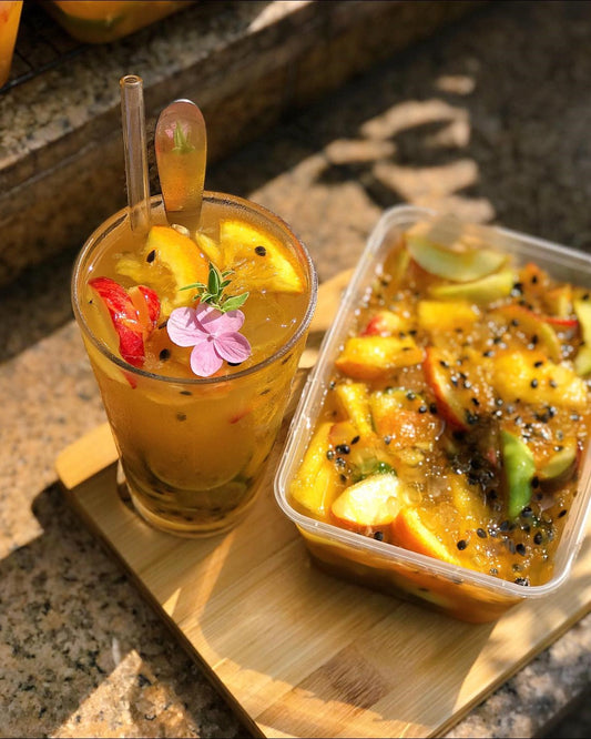 Cách làm trà trái cây nhiệt đới tại nhà đơn giản, hạ nhiệt cho ngày hè