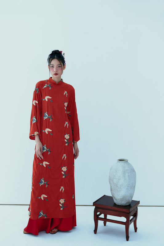 ÁO DÀI CẨM PHƯƠNG