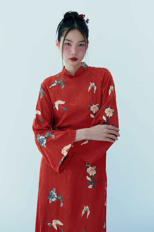 ÁO DÀI CẨM PHƯƠNG