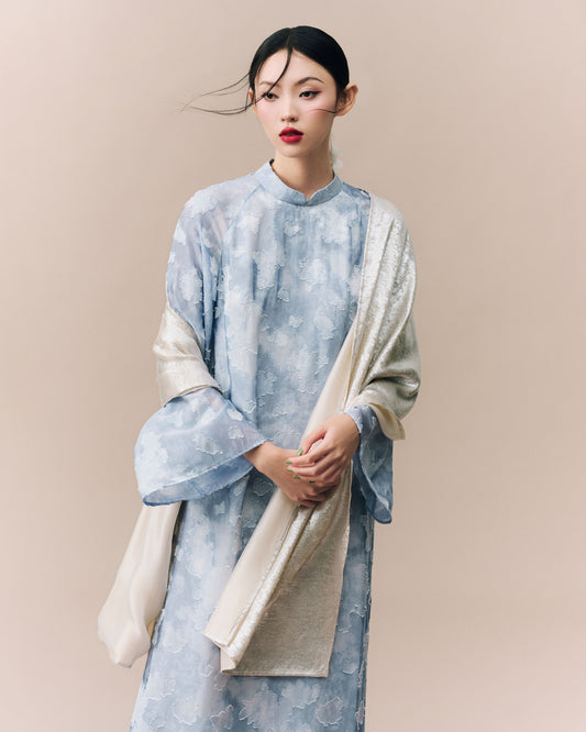 KHĂN CHOÀNG LỤA KIM SA