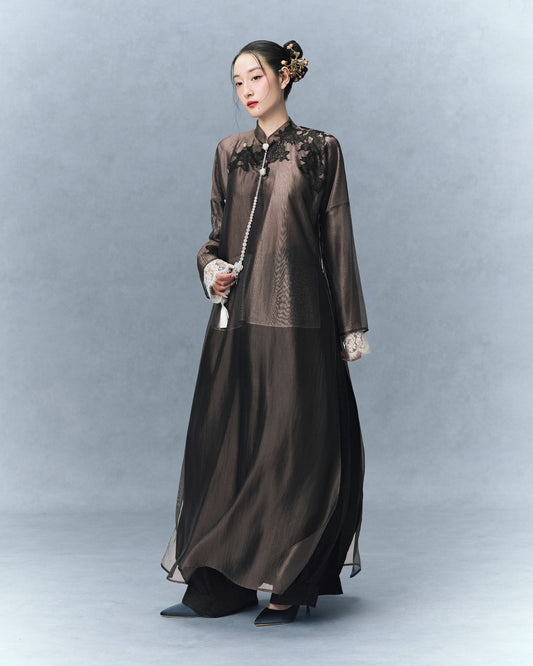 ÁO DÀI KHÂU MANH - ÁO THƯƠNG ÂM