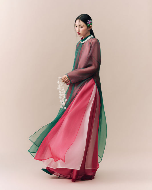 ÁO DÀI TƠ DIỆP VÂN