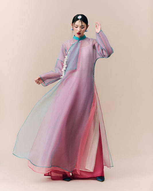 ÁO DÀI TƠ DUẬT VÂN