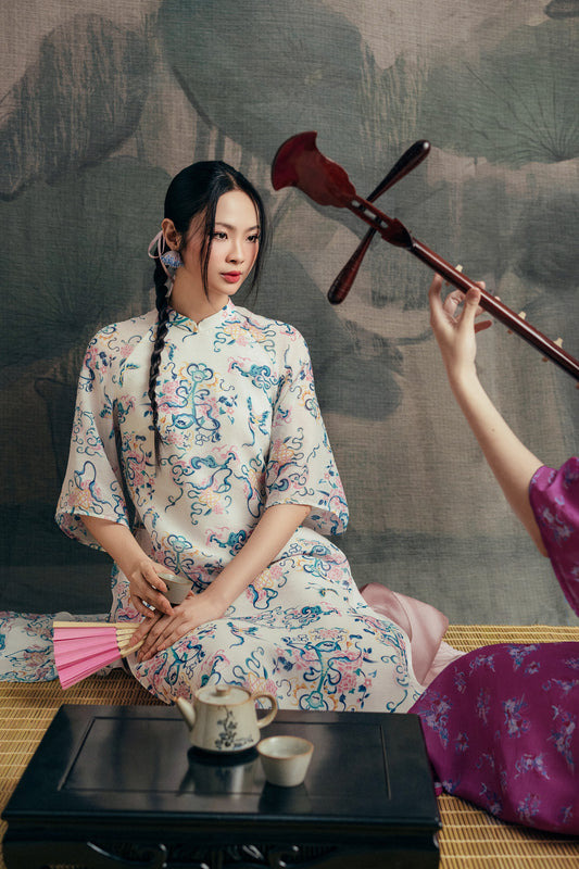 ÁO DÀI XUÂN CA