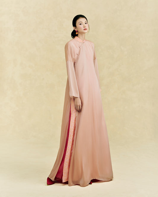 ÁO DÀI Ý ĐÀO - ÁO DÀI HỘI CÁT