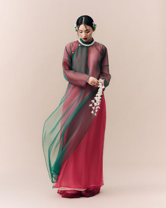 ÁO DÀI TƠ DIỆP VÂN